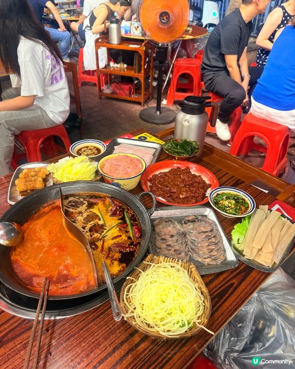 【深圳重慶火鍋探店】瓜巷子火鍋大排檔！排隊2小時都值🔥🍲🥢
