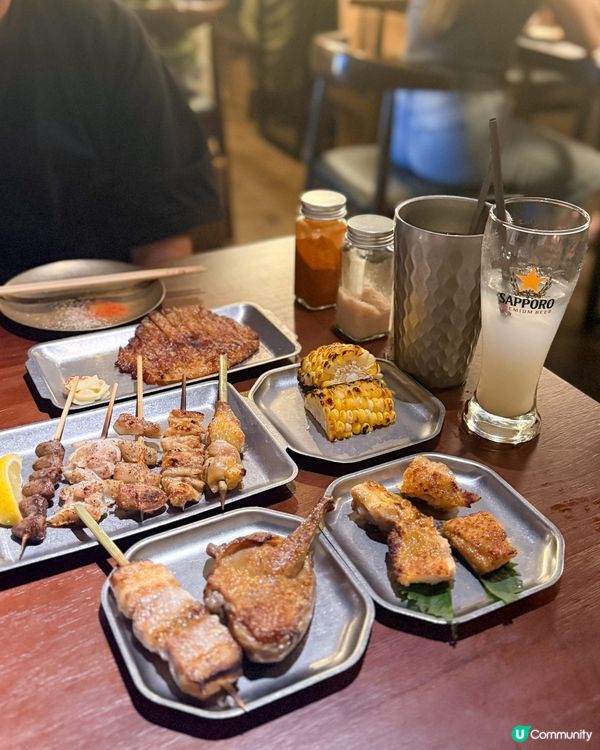 香港｜銅鑼灣逆市價串燒店！全港首間熟成雞肉串燒店🐓