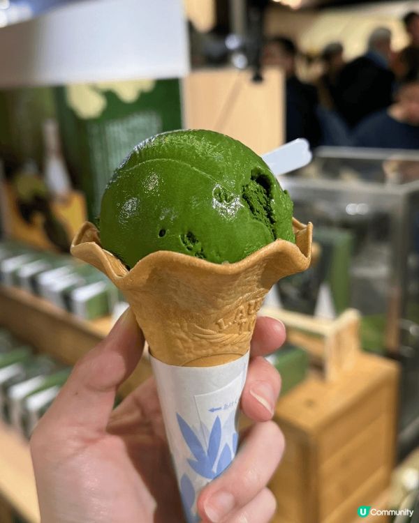 我最鍾意食抹茶雪糕，圖一係喺京都咁市場食嘅，有唔同抹茶濃度選...