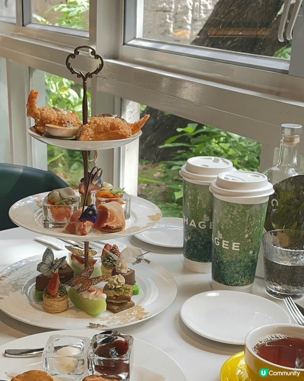 最近去咗Pondside，同霸王茶姬 @chagee.hk ...