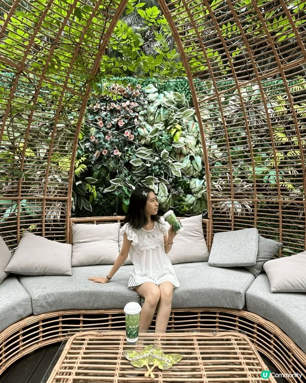 最近去咗Pondside，同霸王茶姬 @chagee.hk ...