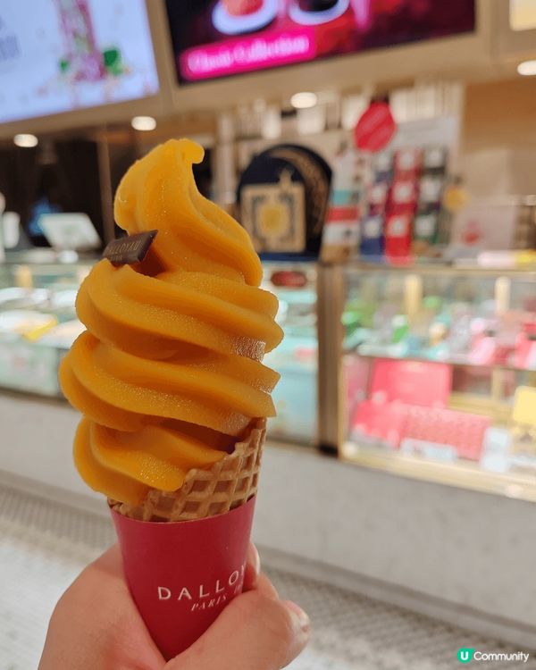 趕期間限定的尾班車！用優惠券換領Dalloyau的芒果雪芭窩...