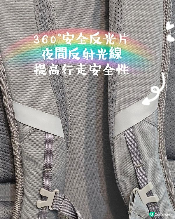 #人體工學設計和時尚與舒適兼具的背包#MoonRock護脊書包