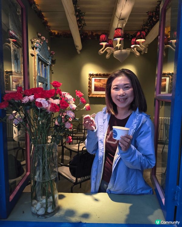 於新疆伊寧六星街內的百年手工冰淇淋店，冰淇淋是用純牛奶不加一...