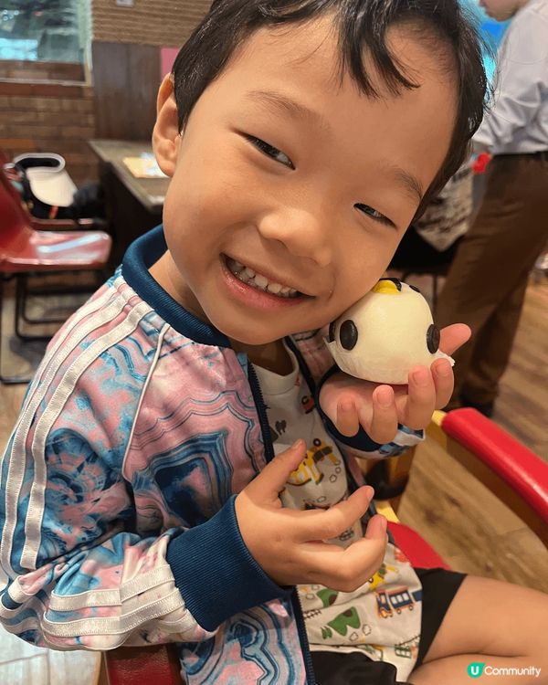 珠海企鵝酒店內餐廳，推介企鵝奶黃包，造型十分可愛，價值不算太...