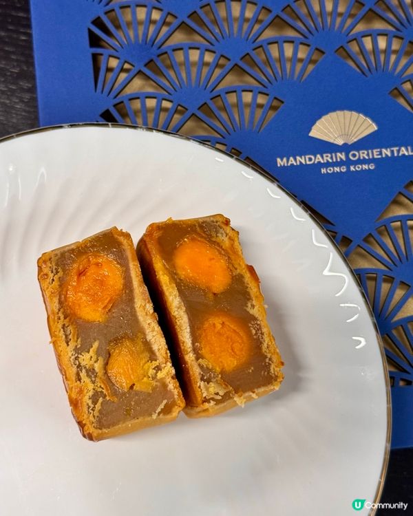 文華東方月餅開箱！🤤 中秋必食！