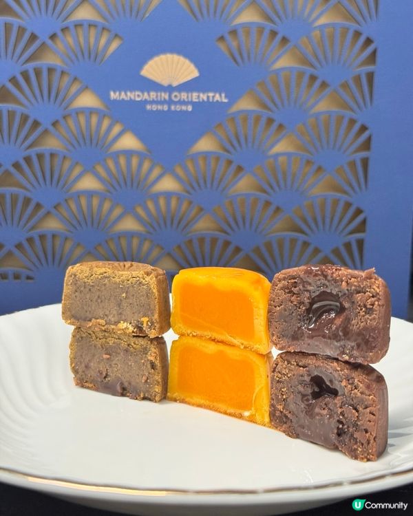 文華東方月餅開箱！🤤 中秋必食！