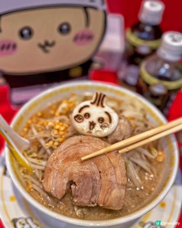 🍜 旺角Chiikawa拉麵朝聖！可愛漫畫世界瘋狂打卡📸！