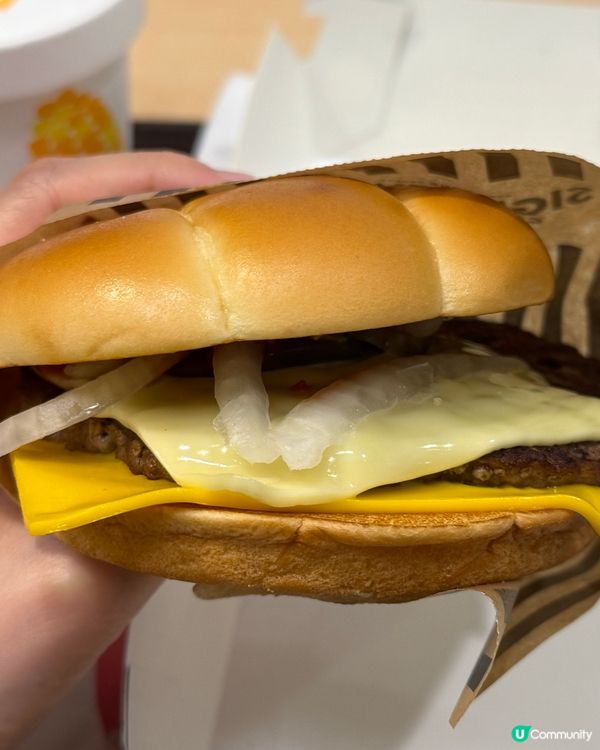 優惠餐$38🍔芝士安格斯