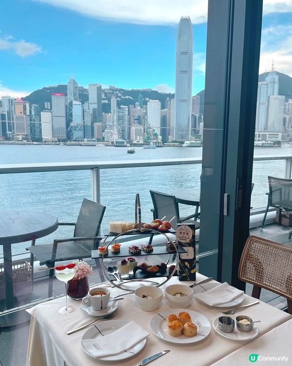 🇭🇰絕美維港景色下午茶🤍