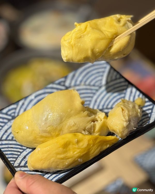 御滿屋2小時放題🤤！蟹腳刺身超正！🦀🍣任食D24榴槤💛💛