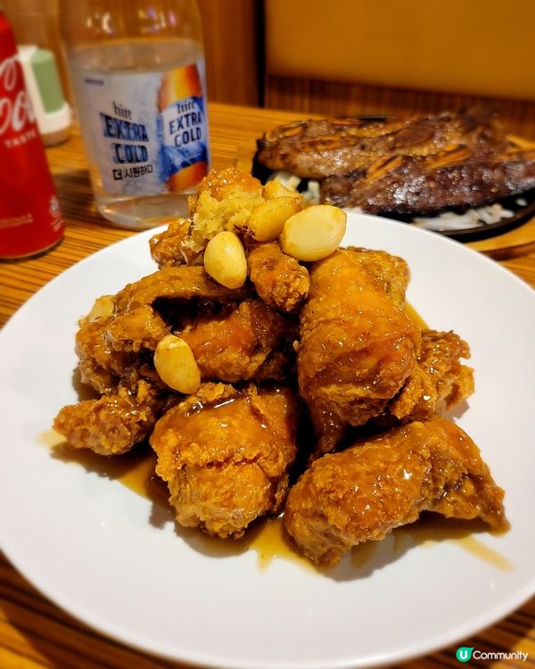 蜂蜜蒜蓉炸雞😋！鐵板牛仔骨🤤！李家正爆！