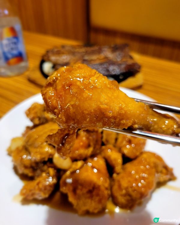 蜂蜜蒜蓉炸雞😋！鐵板牛仔骨🤤！李家正爆！