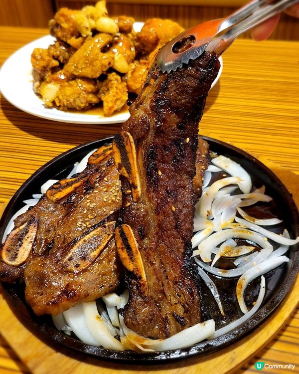 蜂蜜蒜蓉炸雞😋！鐵板牛仔骨🤤！李家正爆！