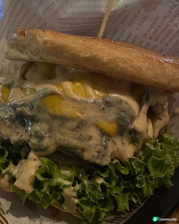 澳洲和牛漢堡🍔！