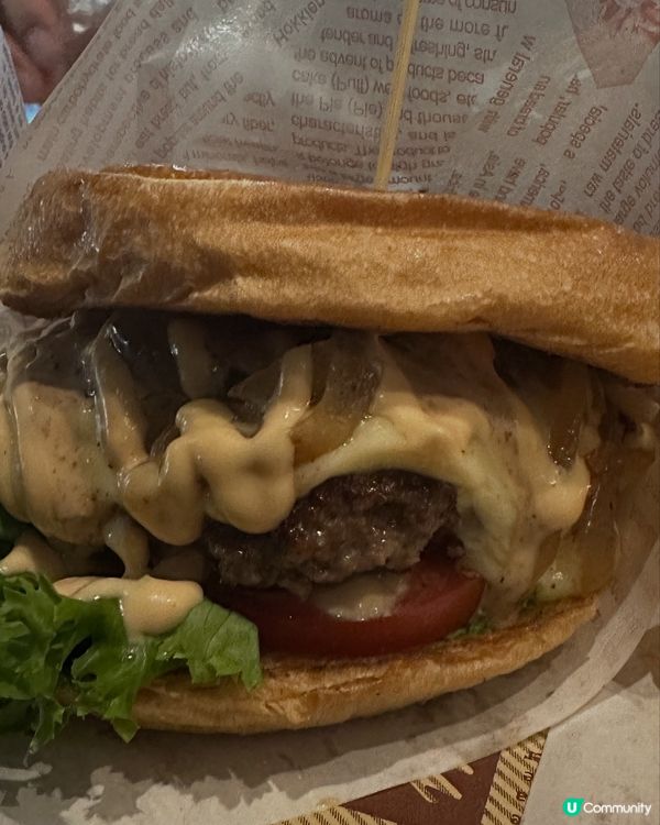 澳洲和牛漢堡🍔！