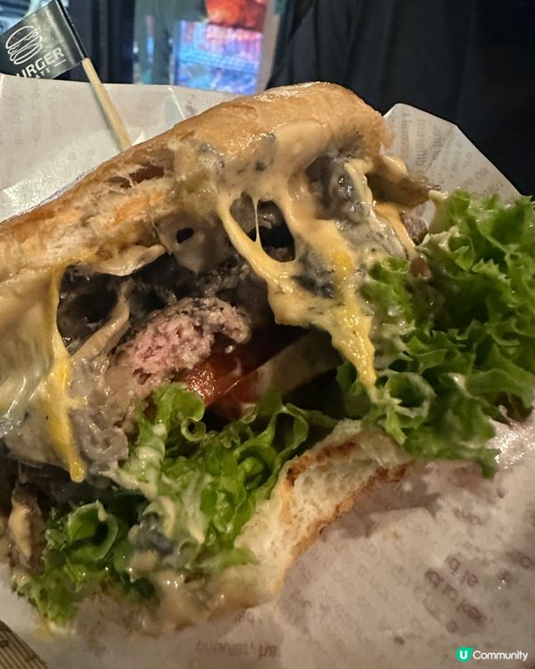 澳洲和牛漢堡🍔！