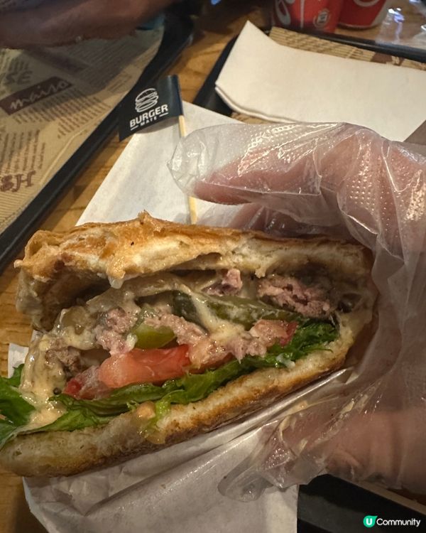 澳洲和牛漢堡🍔！