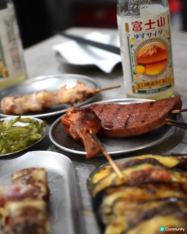 夜燒站掃街🤤！$10串燒抵到爆！😋