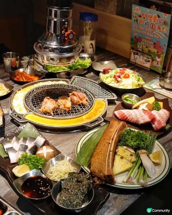 【韓燒親子樂😋！炑八韓烤正呀！】🔥🍖👧👦