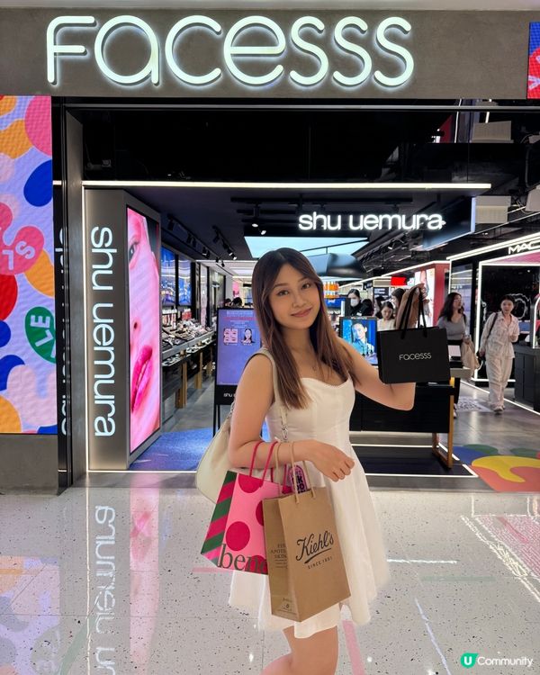 Facesss購物攻略🛍️買到手軟啦🥹