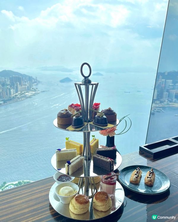 🇭🇰高空下的afternoon tea☁️