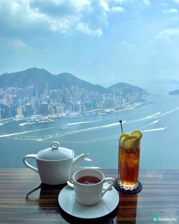 🇭🇰高空下的afternoon tea☁️