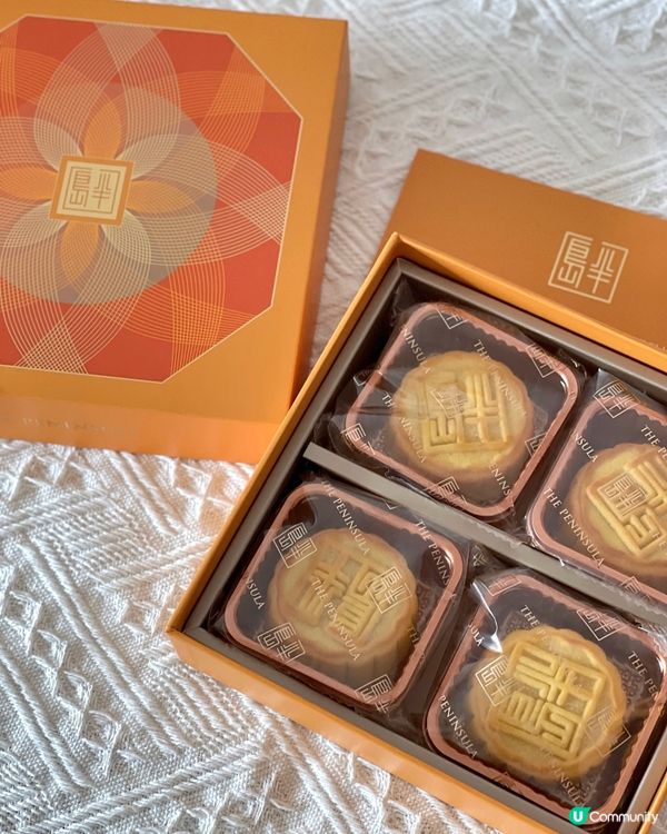 🇭🇰半島中秋新產品-迷你芒果布甸味月餅🥮