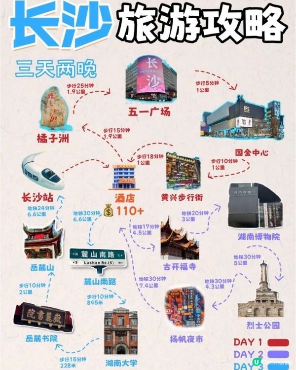 長沙三日遊攻略