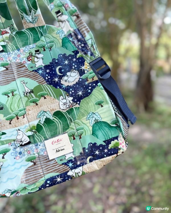 姆明聯乘系列😍！媽媽都心心眼 🎒👓