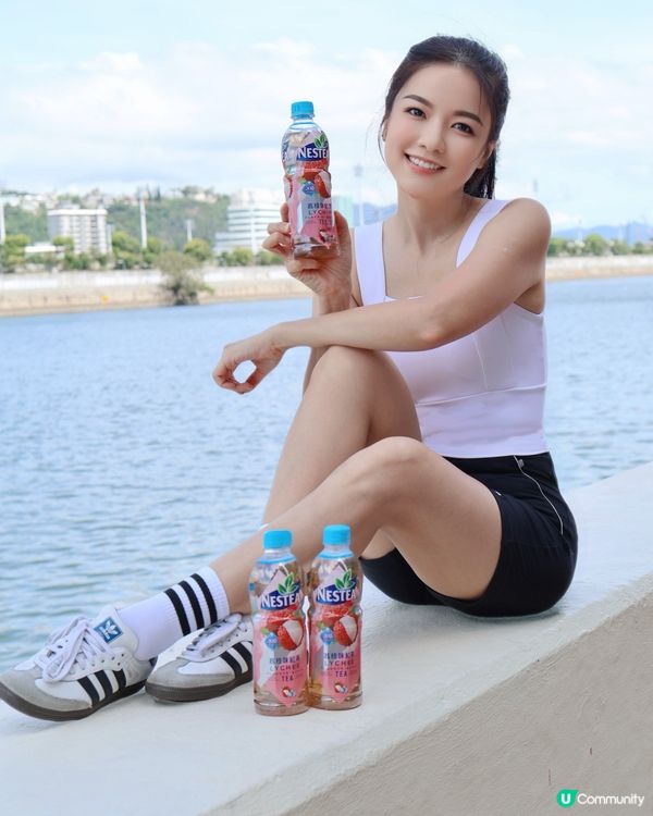 跑完步必備！冰極荔枝茶勁爽 🧊 荔枝控必試！😋