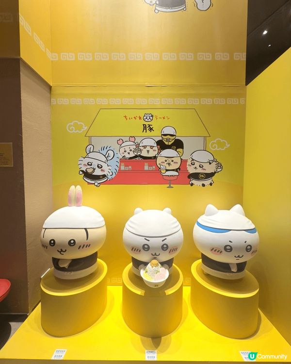 本人喜歡去打卡 最近Chiikawa 同底褲兔都有係香港做展...