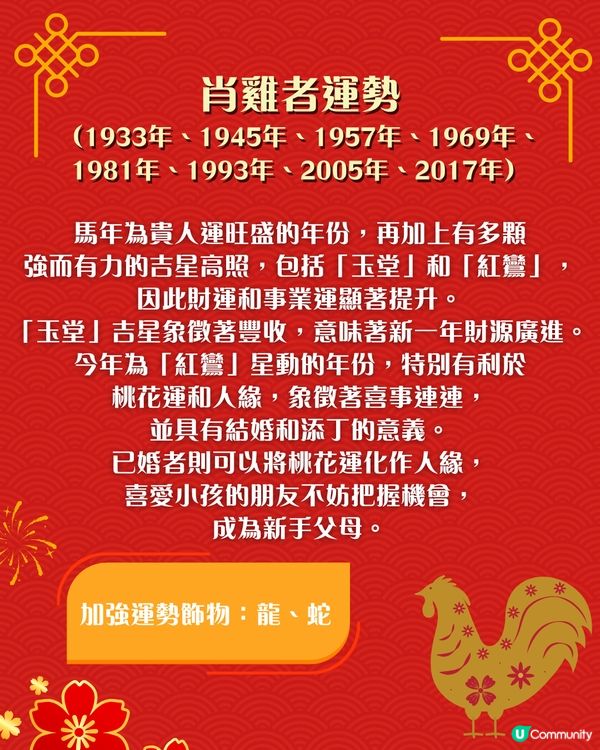 2026馬年運程12生肖運勢全面睇🐴邊幾個生肖犯太歲⁉️附改善運勢飾物推介🌟