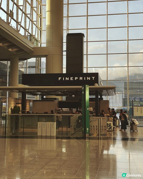 機場開Fineprint 同市區同價😍 