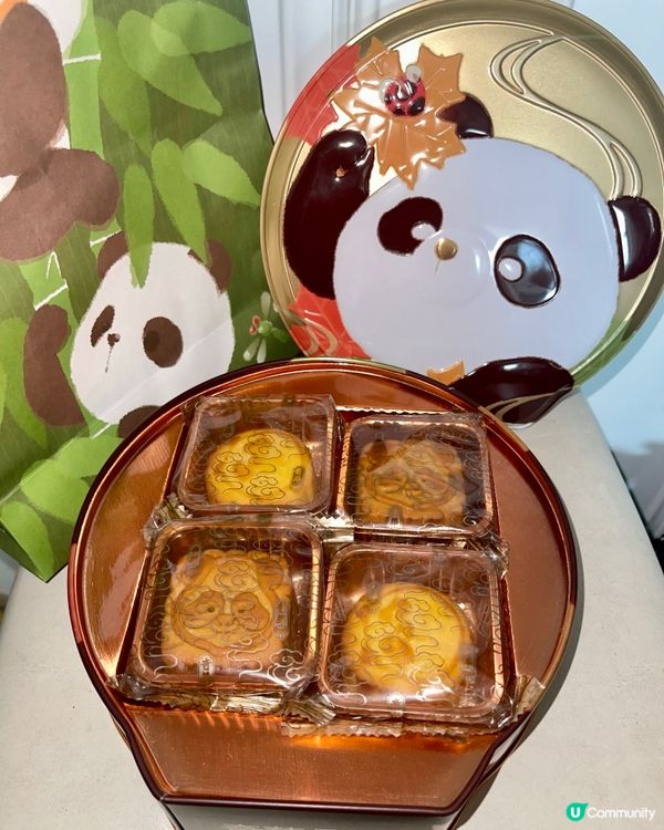 萌趣熊貓月餅🥮顏值與美味兼備