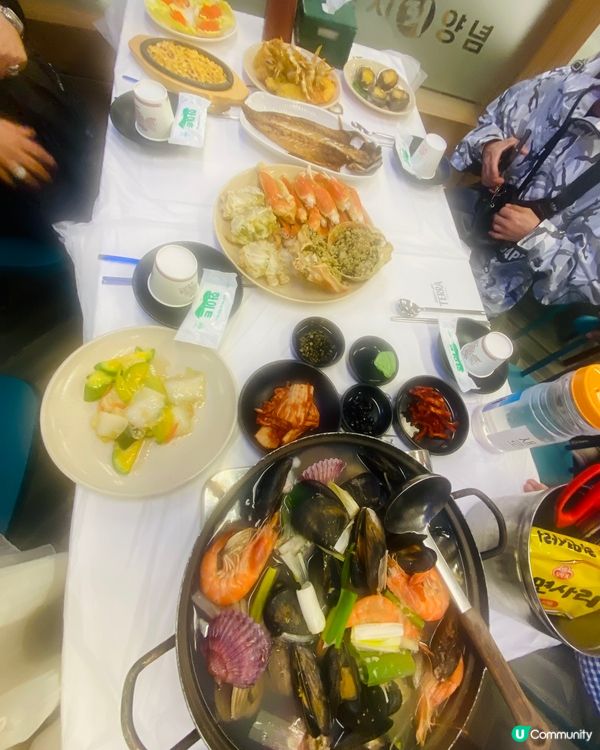 首爾鷺梁津海鮮餐