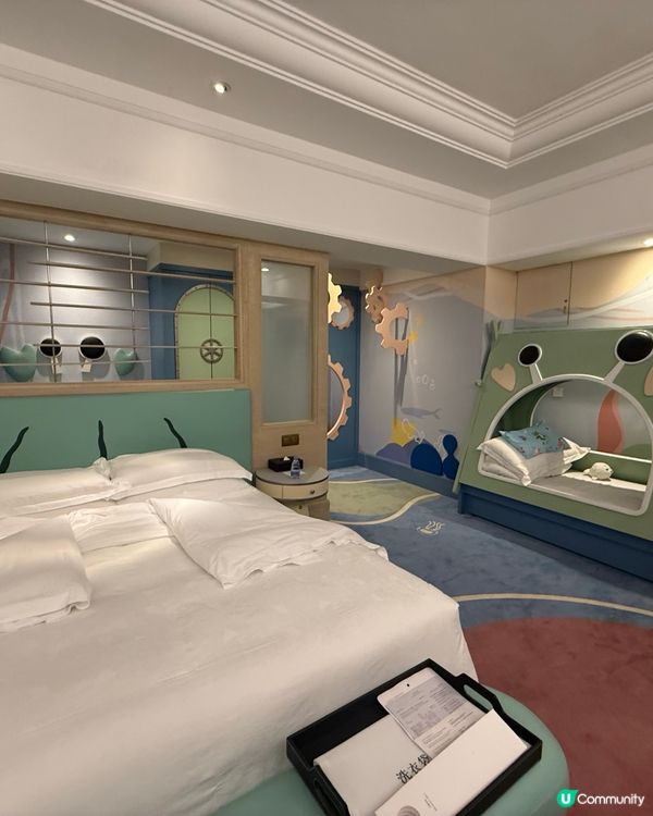 ［深圳親子酒店推介］海洋主題親子套房x海盜船游泳池x旋轉木馬