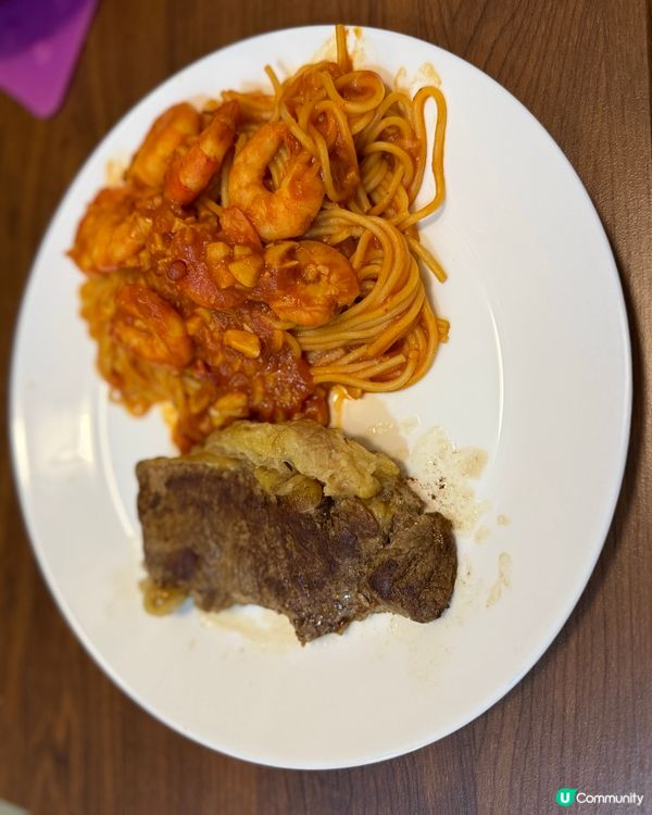 芝士椰菜花牛扒😋！10分鐘搞掂！🥦🥩