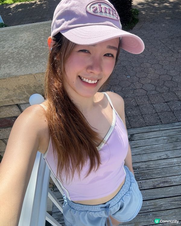 31℃的迪欣湖慢跑 ☺️☀️💕