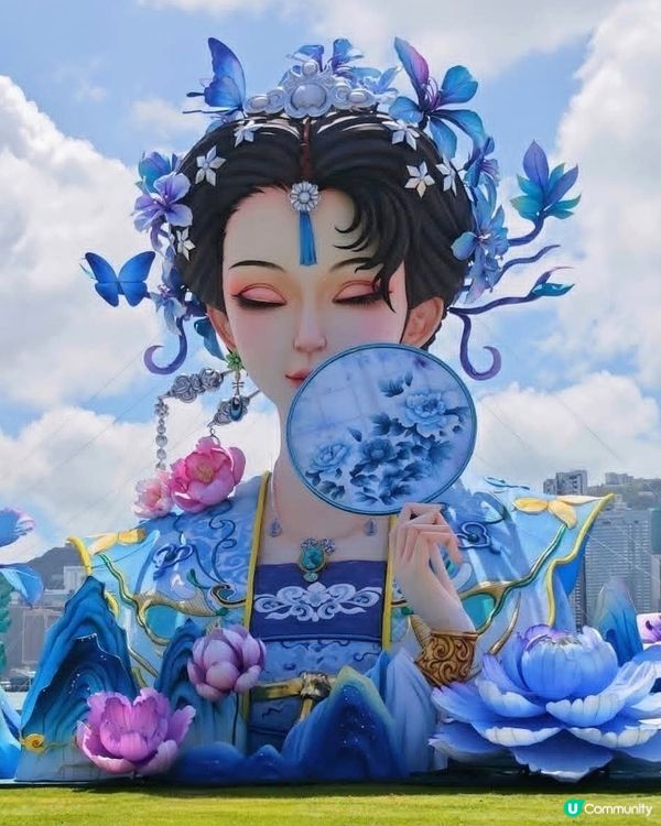 中秋西九賞燈！「香江仙子」等你嚟打卡📸🏮