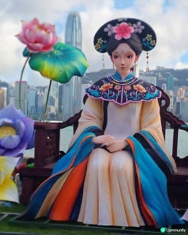 中秋西九賞燈！「香江仙子」等你嚟打卡📸🏮
