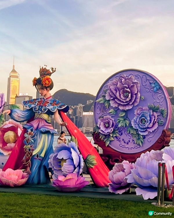 中秋西九賞燈！「香江仙子」等你嚟打卡📸🏮