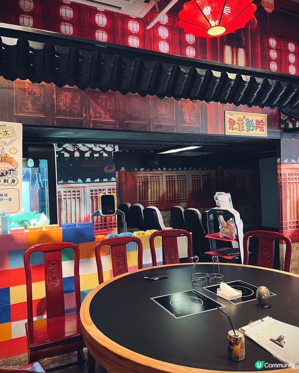 大埔宮廷式養顏火鍋！皇帝龍椅登基打卡📸！😋