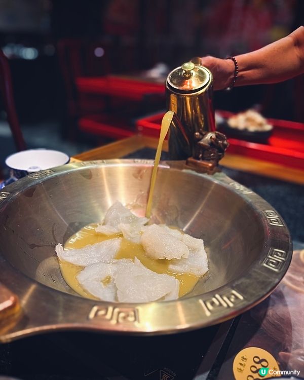 大埔宮廷式養顏火鍋！皇帝龍椅登基打卡📸！😋