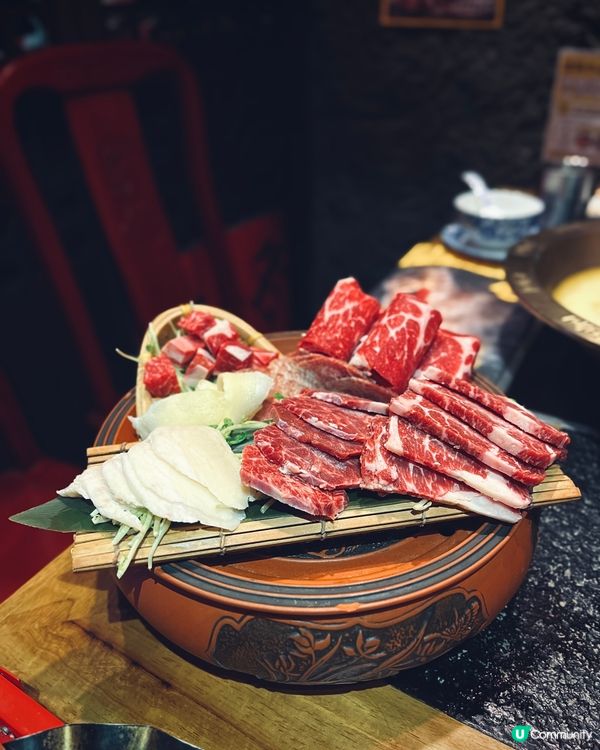 大埔宮廷式養顏火鍋！皇帝龍椅登基打卡📸！😋