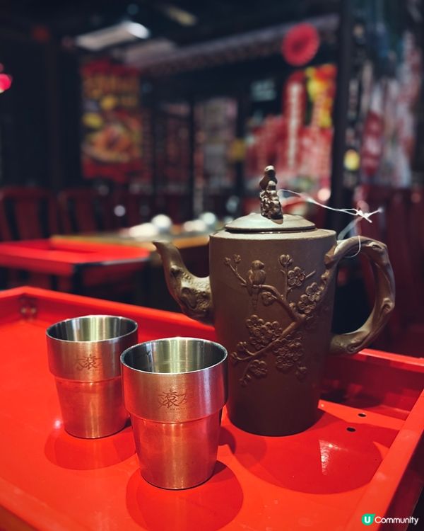 大埔宮廷式養顏火鍋！皇帝龍椅登基打卡📸！😋