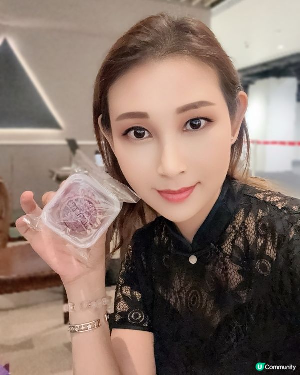 榮華紫薯麻糬月餅，超正🤤！中秋必食！