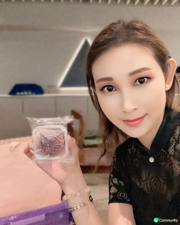 榮華紫薯麻糬月餅，超正🤤！中秋必食！