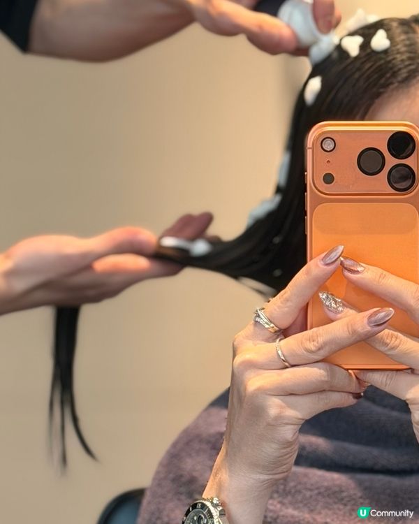 黑曜光感護髮！朗豪坊海景享受🤩✨