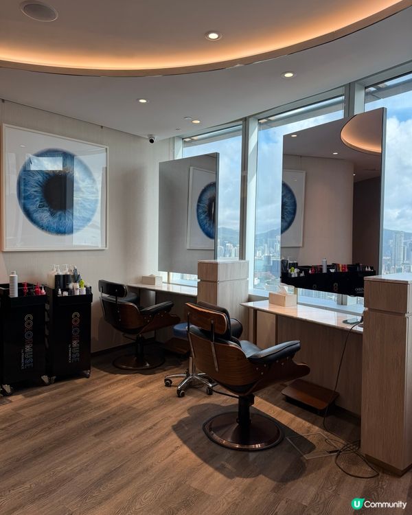 黑曜光感護髮！朗豪坊海景享受🤩✨